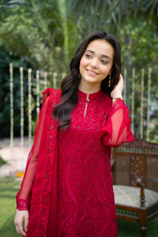 Semi Formal Dresses — Embroidered Party Wear & Eid Outfits for Teens