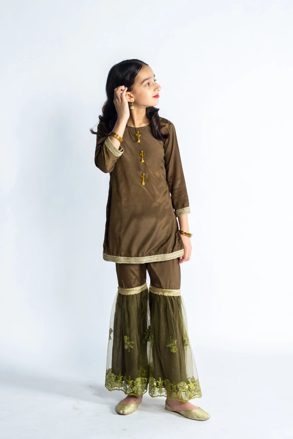 Hormat Gharara Kurti