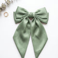 Mint Green Bow Hair Pins