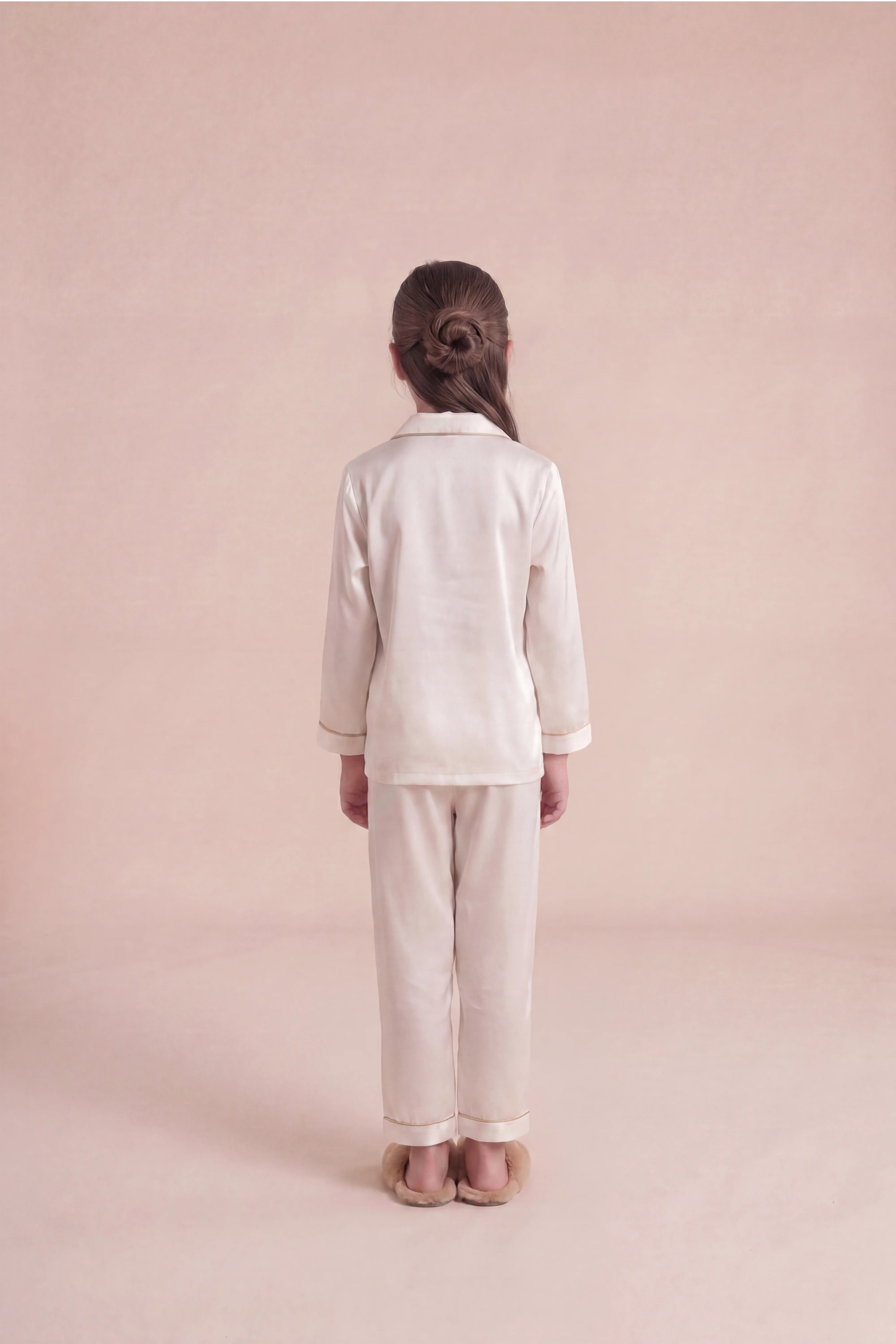 Cream Night Wear Set
